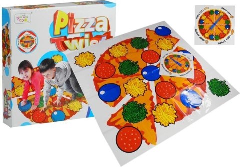 Aktywna Gra Zręcznościowa Rodzinna Pizza Mata Tarcza Losująca