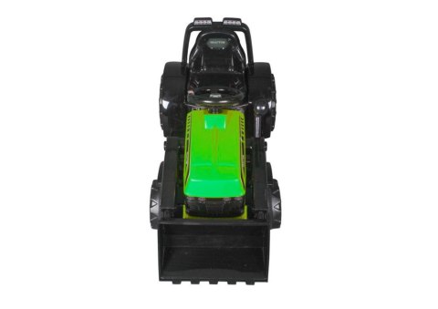 Traktor na Akumulator ZP1001B Z Łyżką Klakson Zielony