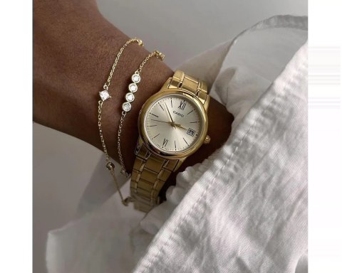 Casio ZEGAREK DAMSKI CASIO LTP-V002G-9B3 + BOX