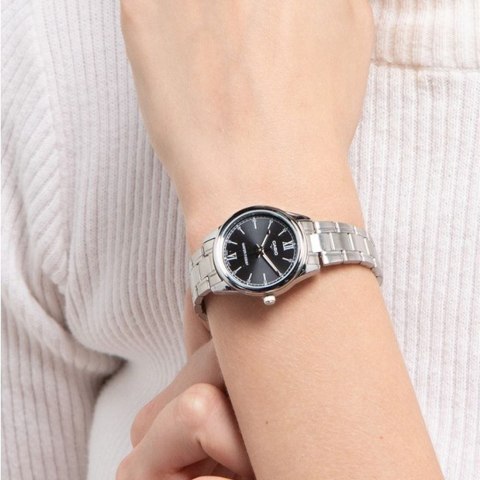 Casio ZEGAREK DAMSKI CASIO LTP-V005D-1B2 (zd586k) + BOX