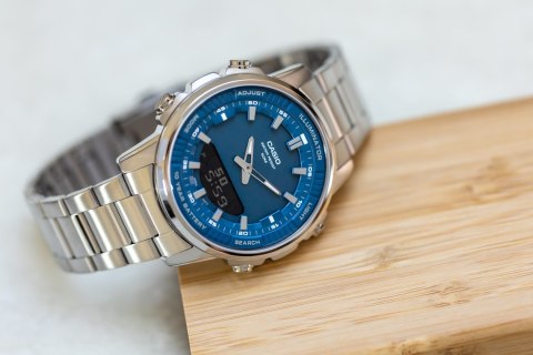 Casio ZEGAREK MĘSKI CASIO AMW-880D-2A1 + BOX