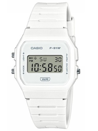 Casio ZEGAREK MĘSKI CASIO F-91WB-7A + BOX