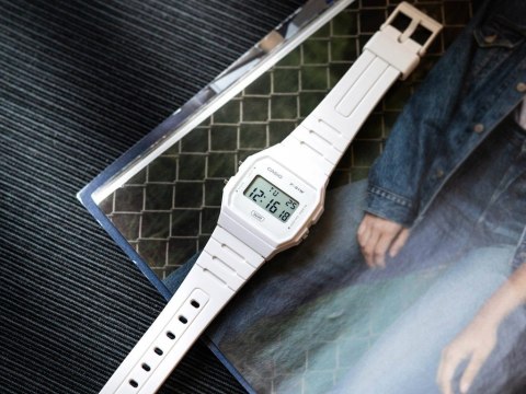 Casio ZEGAREK MĘSKI CASIO F-91WB-7A + BOX