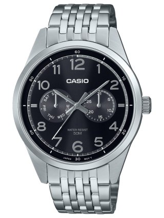 Casio ZEGAREK MĘSKI CASIO MTP-E340D-1A (zd264a) + BOX