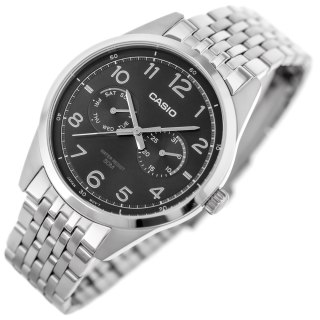 Casio ZEGAREK MĘSKI CASIO MTP-E340D-1A (zd264a) + BOX