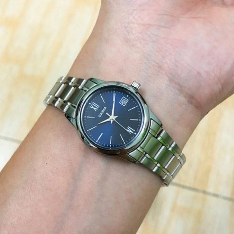 Casio Zegarek Damski Casio LTP-V002D-2B3UDF + BOX