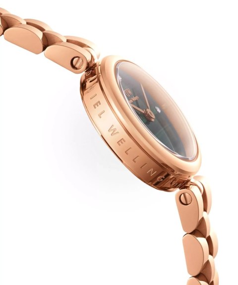 Daniel Wellington ZEGAREK DAMSKI DANIEL WELLINGTON Elan Lumine Malachite Rose Gold 22mm DW00100721 + BOX (zw522c)