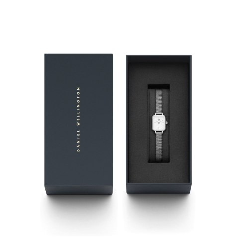 Daniel Wellington ZEGAREK DAMSKI DANIEL WELLINGTON Quadro Mini 15mm DW00100726 + BOX (zw524b)