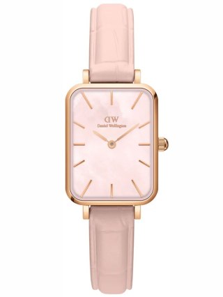 Daniel Wellington ZEGAREK DAMSKI DANIEL WELLINGTON Quadro Pressed Melrose Pearl 20mm DW00100508 + BOX (zw521a)