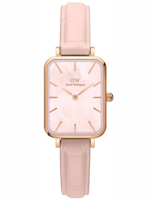Daniel Wellington ZEGAREK DAMSKI DANIEL WELLINGTON Quadro Pressed Melrose Pearl 20mm DW00100508 + BOX (zw521a)