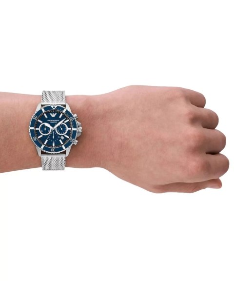 Emporio Armani ZEGAREK MĘSKI EMPORIO ARMANI AR11587 DIVER (zi113a) + BOX