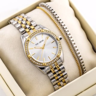 Paul Lorens KOMPLET PREZENTOWY DAMSKI PAUL LORENS - Zegarek + bransoletka (zg543e)