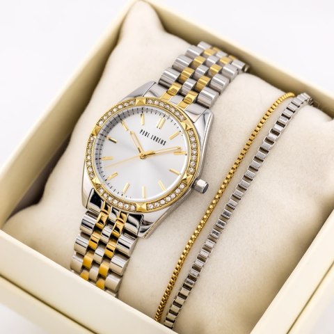 Paul Lorens KOMPLET PREZENTOWY DAMSKI PAUL LORENS - Zegarek + bransoletka (zg543e)