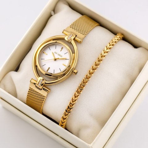 Paul Lorens KOMPLET PREZENTOWY DAMSKI PAUL LORENS - Zegarek + bransoletka - (zg555f)