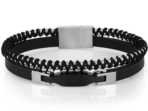 Paul Lorens KOMPLET PREZENTOWY MĘSKI PAUL LORENS - Zegarek + Bransoletka (zg374e)