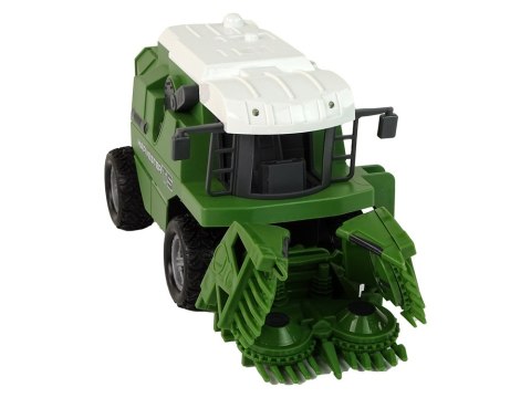 Kombajn Rolniczy Zdalnie Sterowany R/C Światła Zielony