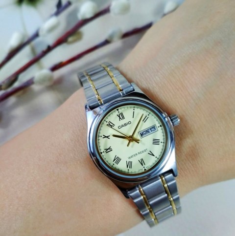 Casio ZEGAREK DAMSKI CASIO LTP-V006SG-9B + BOX