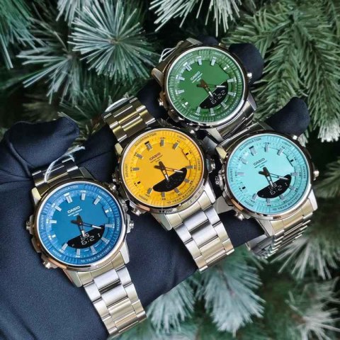 Casio ZEGAREK MĘSKI CASIO AMW-880D-9A + BOX