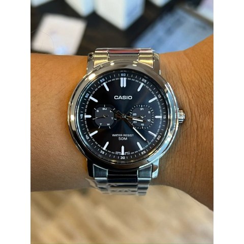 Casio ZEGAREK MĘSKI CASIO MTP-E335D-1E (zd274a) + BOX