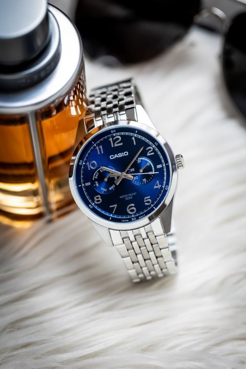 Casio ZEGAREK MĘSKI CASIO MTP-E340D-2A (zd264b) + BOX