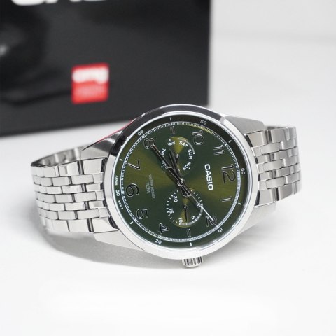 Casio ZEGAREK MĘSKI CASIO MTP-E340D-3A (zd264c) + BOX