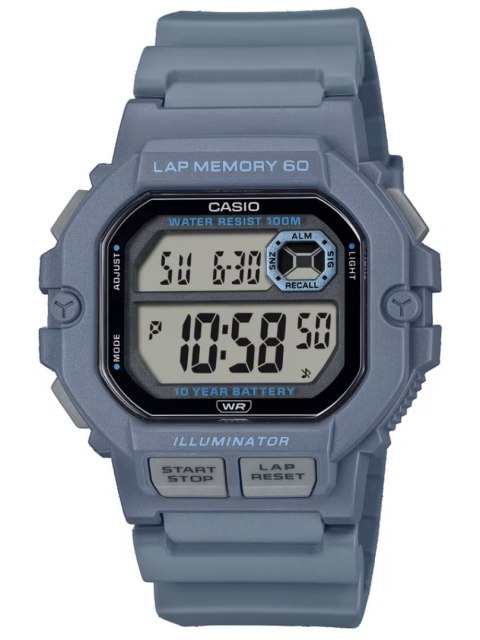 Casio ZEGAREK MĘSKI CASIO Sports WS-1400H-2A + BOX (zd271b)