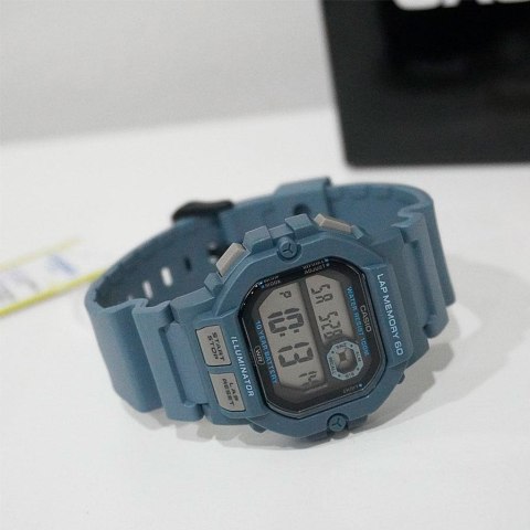 Casio ZEGAREK MĘSKI CASIO Sports WS-1400H-2A + BOX (zd271b)