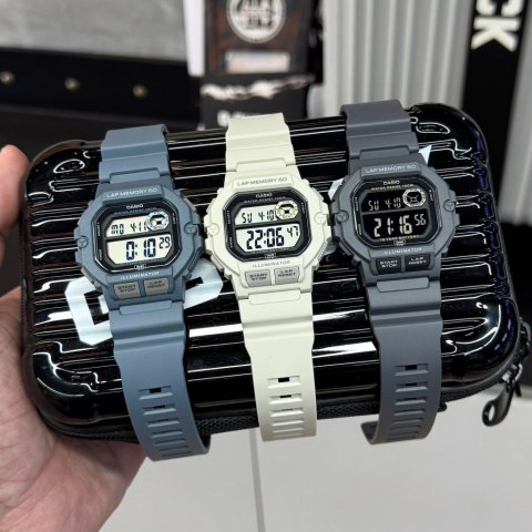 Casio ZEGAREK MĘSKI CASIO Sports WS-1400H-2A + BOX (zd271b)