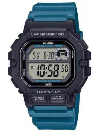 Casio ZEGAREK MĘSKI CASIO Sports WS-1400H-3A + BOX (zd271c)