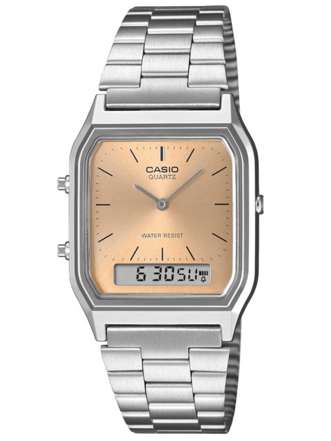 Casio ZEGAREK UNISEX CASIO Vintage AQ-230A-4AMQYDF + BOX