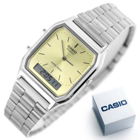 Casio ZEGAREK UNISEX CASIO Vintage AQ-230A-9AMQYDF + BOX