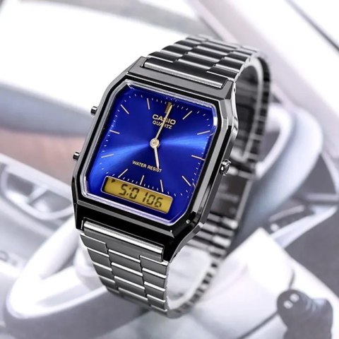 Casio ZEGAREK UNISEX CASIO Vintage AQ-230GG-2A + BOX