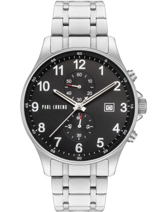Paul Lorens ZEGAREK MĘSKI PAUL LORENS - PL20002B-1C1 (zg383d) + BOX