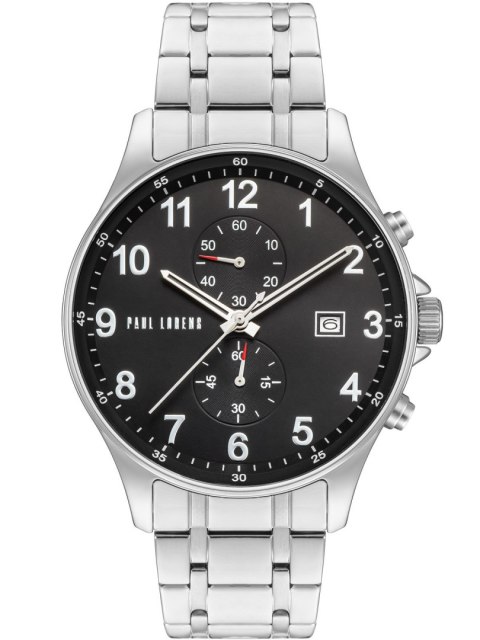 Paul Lorens ZEGAREK MĘSKI PAUL LORENS - PL20002B-1C1 (zg383d) + BOX