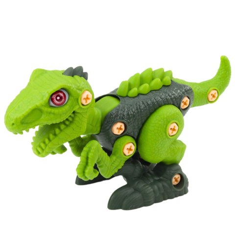 Dinozaur Do Rozkręcania Skręcania Zielony Wiertarka DIY