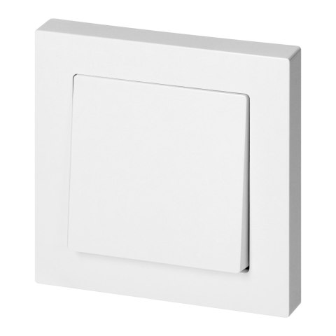 Łącznik p/t jednobiegunowy Malta, 10A, 250V, WP-1M, biały