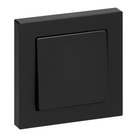 Łącznik p/t schodowy Malta, 10A, 250V, WP-5M, czarny mat