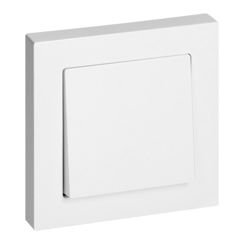 Przycisk dzwonek p/t Malta, 10A, 250V, WP-6/7M, biały