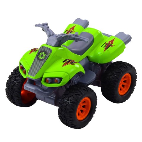 Quad Z Napędem Gumowe Opony Metalowa Karoseria Mix
