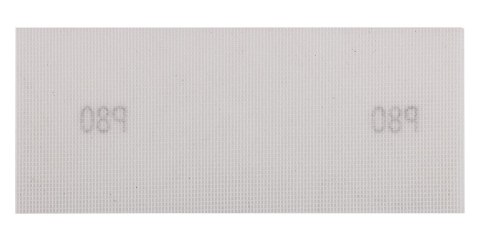 Siatka ścierna biała 115 x 280 mm, P80