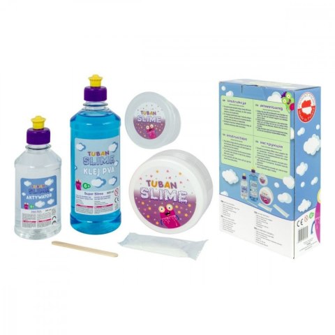 Masa plastyczna zestaw super slime - cloud slime xl