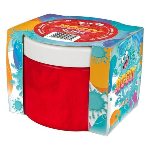Slime jiggly - czerwony truskawka 500g