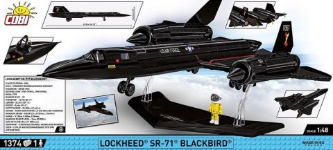 Klocki samolot lockheed sr-71 1374 elementów