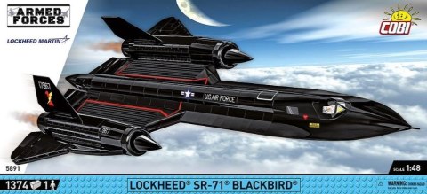 Klocki samolot lockheed sr-71 1374 elementów