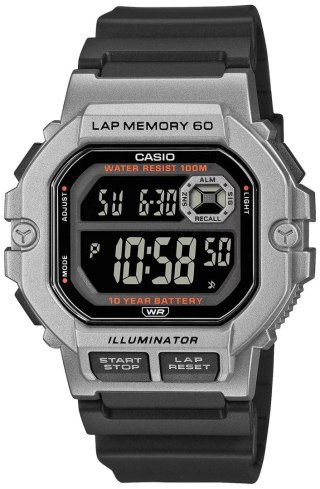 CASIO Zegarek CASIO WS-1400H-1BVEF + BOX Unisex