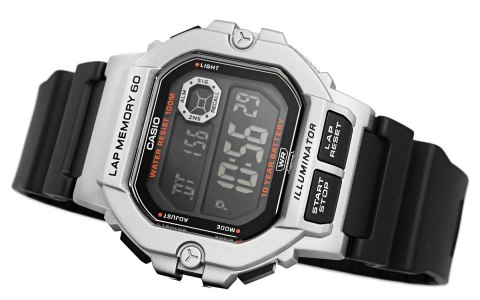 CASIO Zegarek CASIO WS-1400H-1BVEF + BOX Unisex