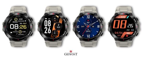 Giewont Smartwatch GIEWONT Pionier GPS GW460-3 - Light Stone