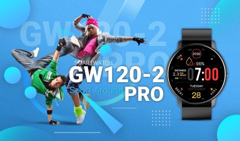 Giewont Smartwatch GIEWONT Sport Around PRO SmartCall GW120-2 PRO - Carbon