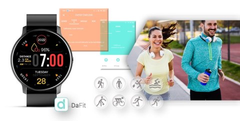 Giewont Smartwatch GIEWONT Sport Around PRO SmartCall GW120-2 PRO - Carbon