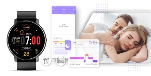 Giewont Smartwatch GIEWONT Sport Around PRO SmartCall GW120-2 PRO - Carbon